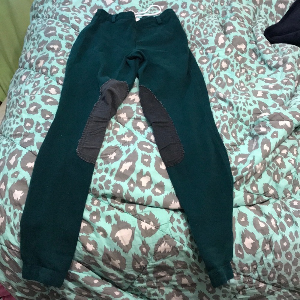 Gently used teal breeches 24
